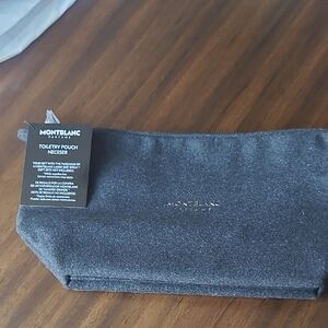 Mont Blanc Gray Toiletry Pouch
